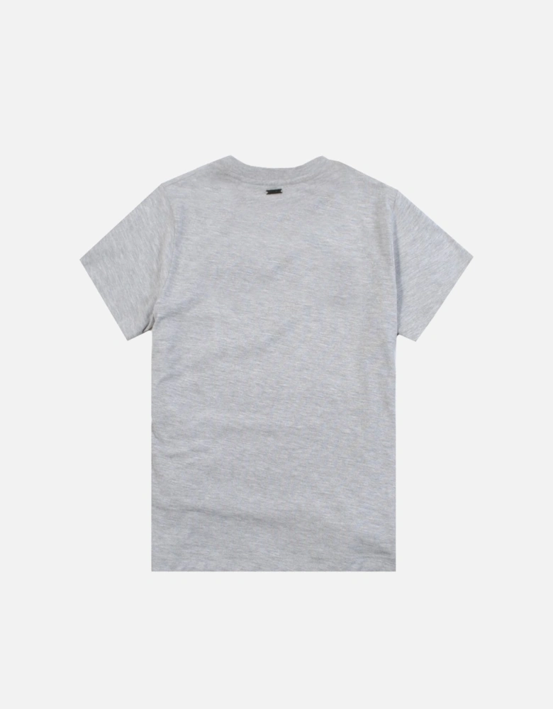 Boys Crossed Logo T-Shirt Grey