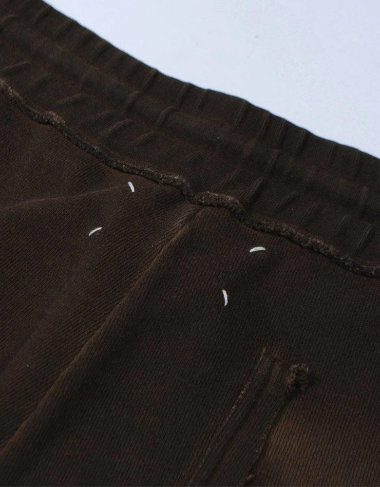 Men's Jogger Shorts Brown