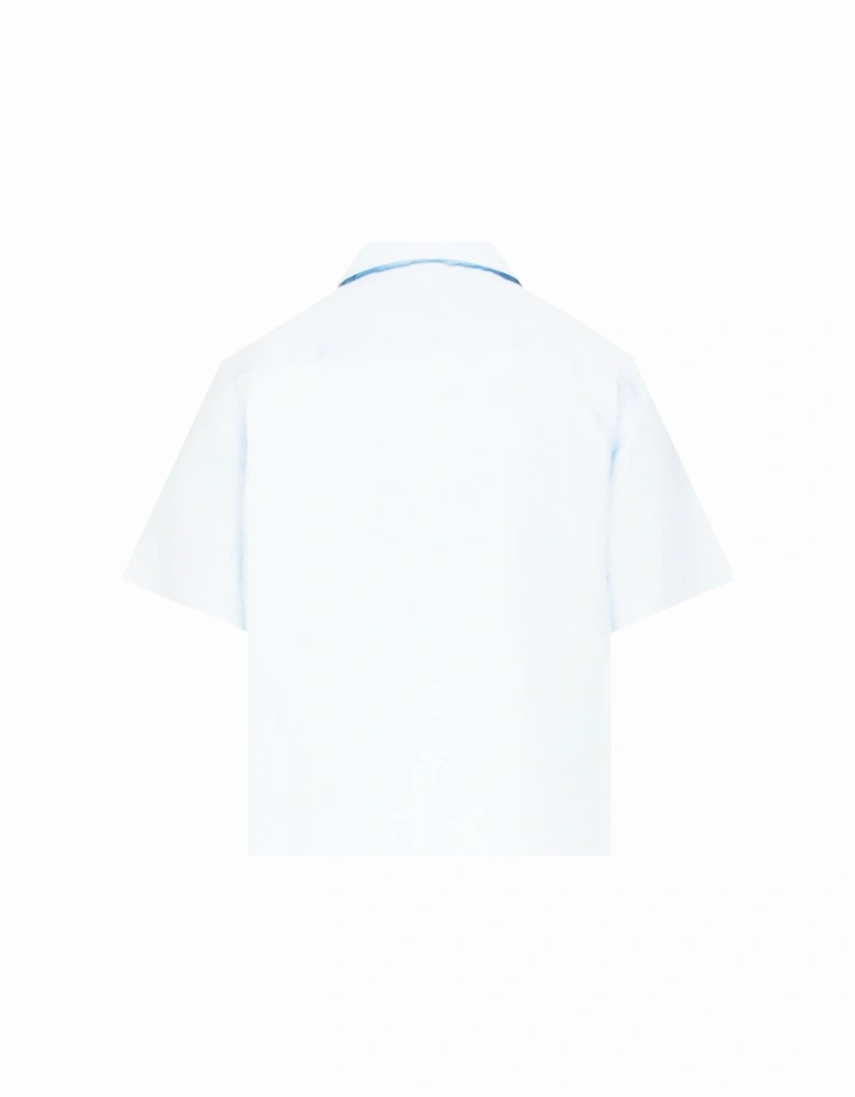 Men's Half Sleeved Shirt White