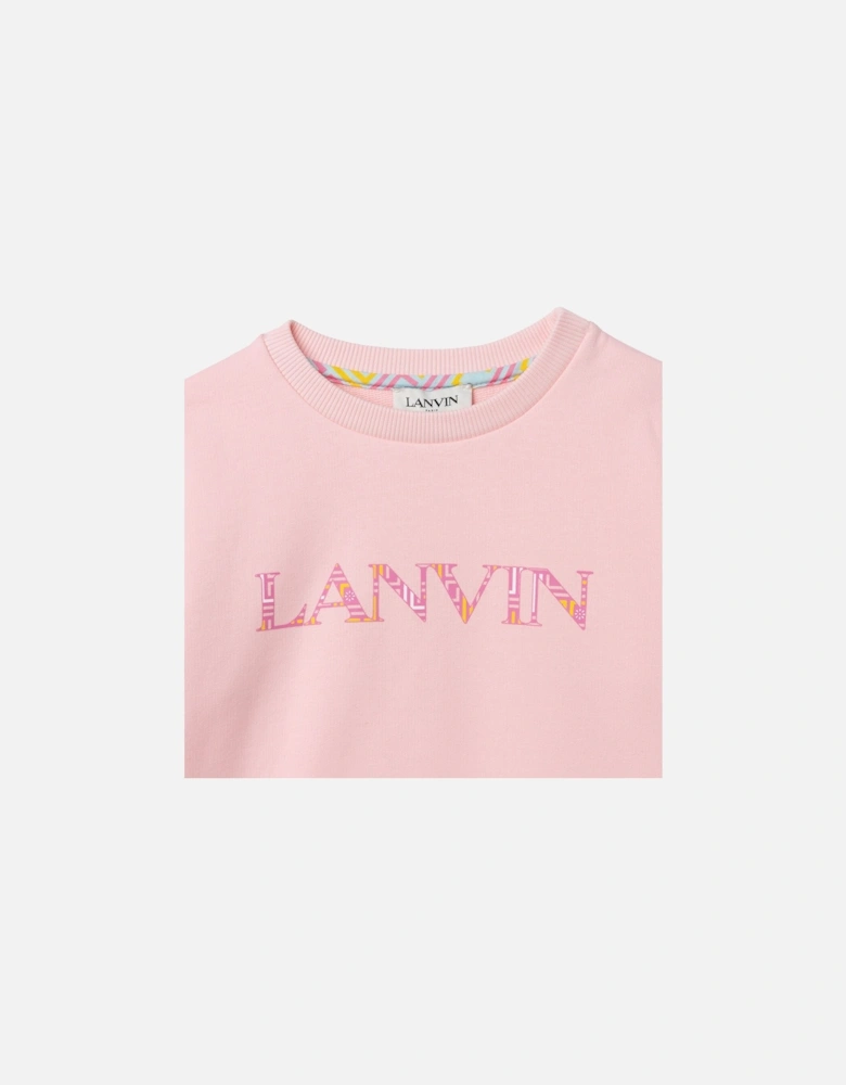 Girls Logo Sweatshirt Pink