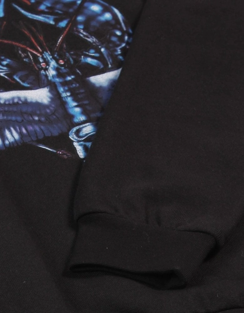 Boys Lobster Print Sweatshirt Black