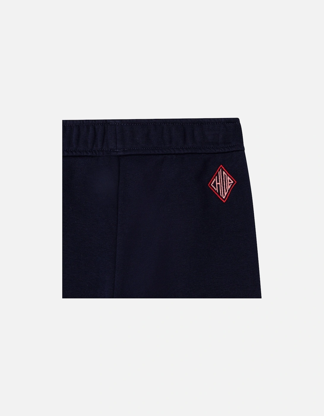 Chloe Girls Bow Joggers Navy