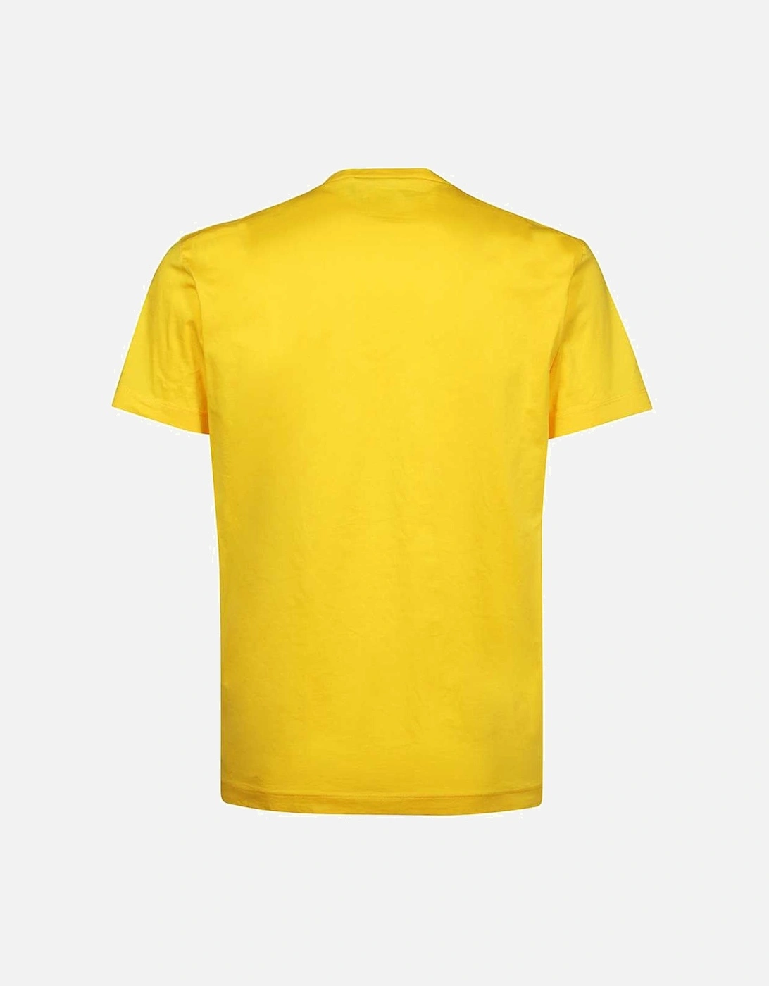 Men's Waves Logo T-Shirt Yellow