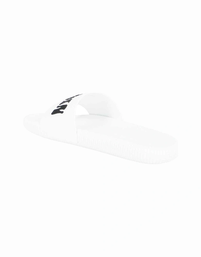 Men's Aprege Logo Sliders White