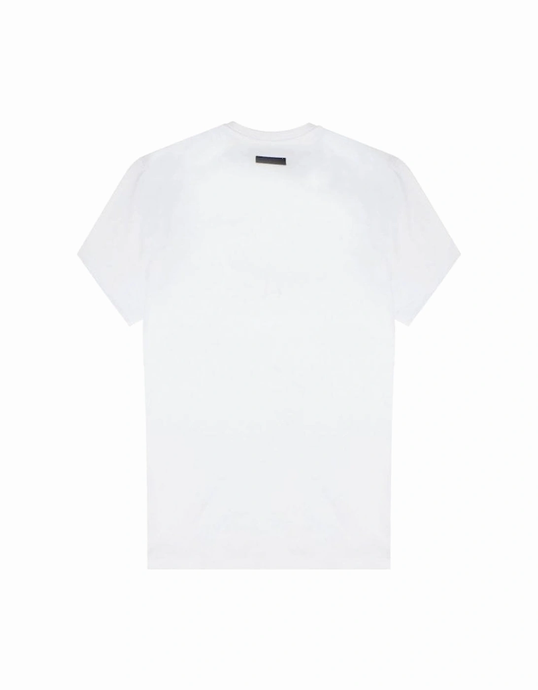 Men's Logo Plaque Henley T-Shirt White