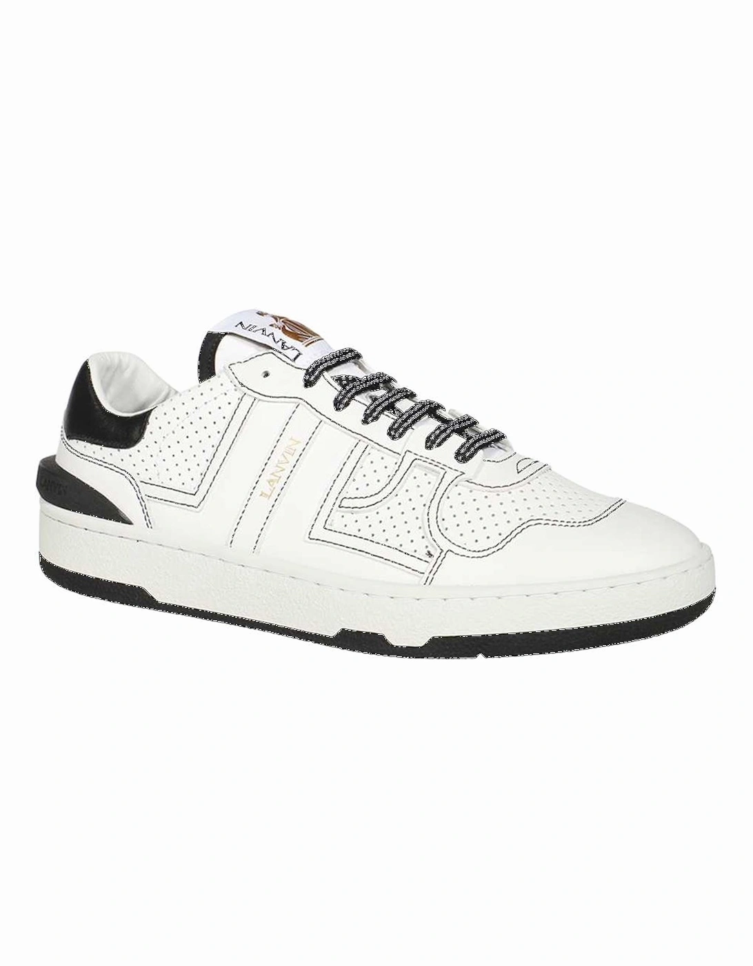 Mens Clay Low Top Sneakers White