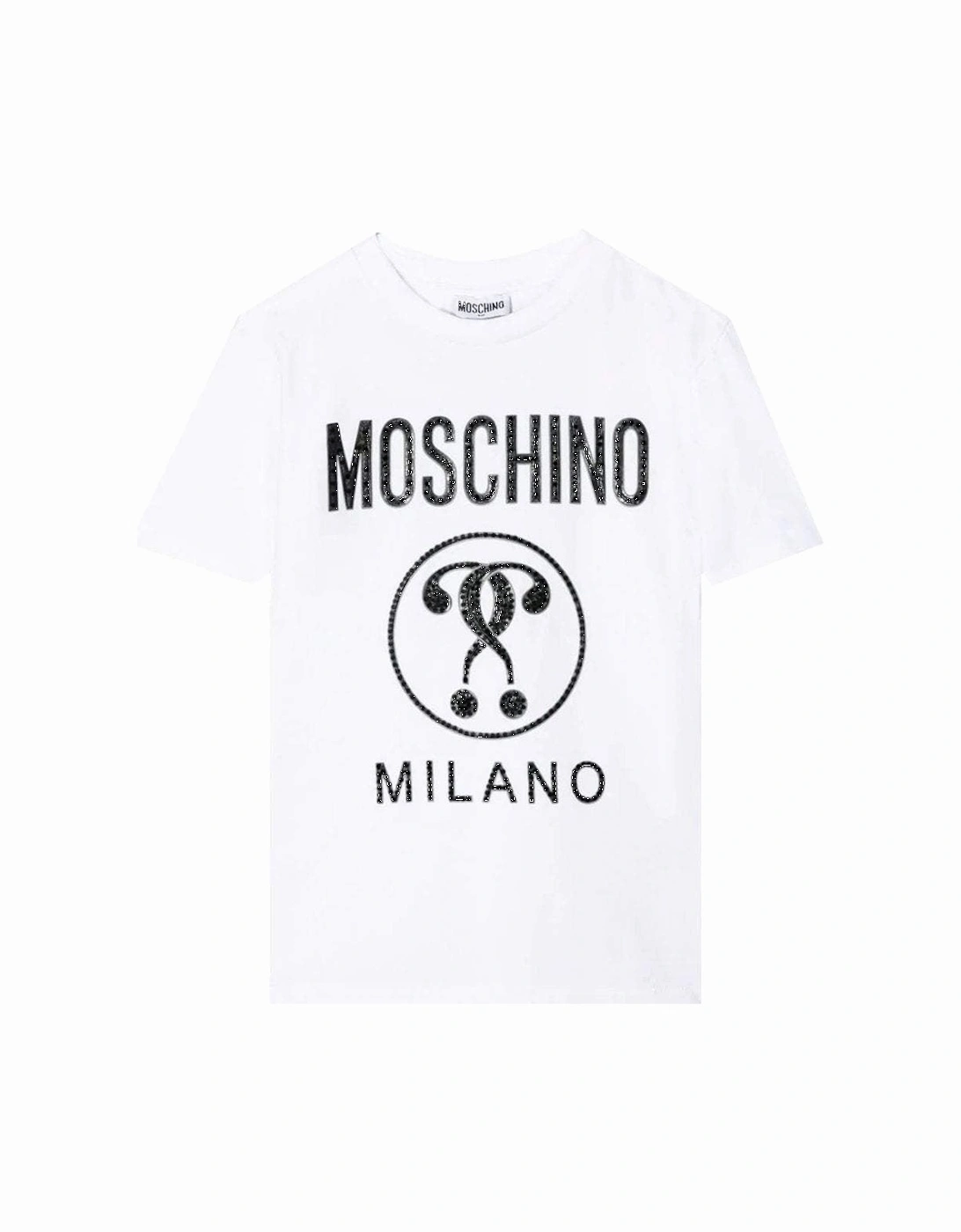 Girls Milano Diamante T-Shirt & Leggings Set Black/White