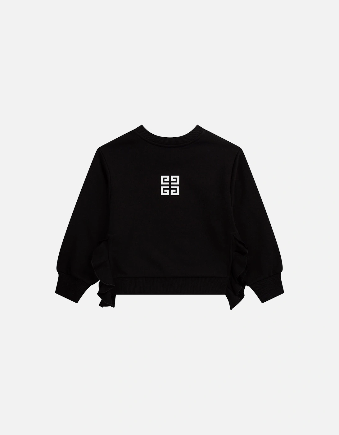 Girls 4g Logo Twill Sweater Black