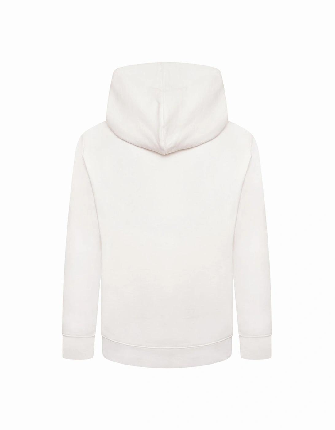 Y-3 Mens Graphic Print Hoodie White