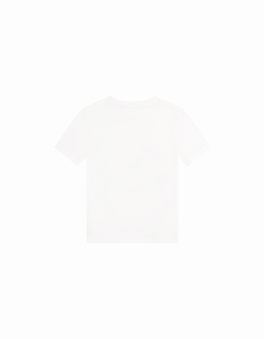Boys Double L Logo T-shirt White