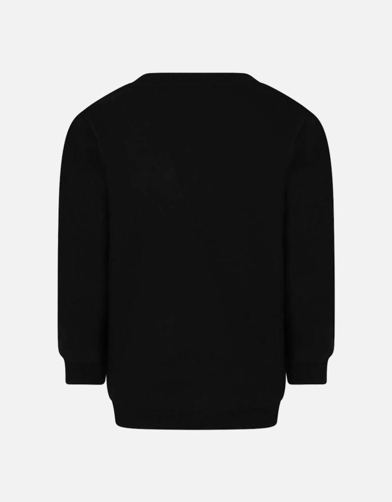Girls Logo Sweater Black