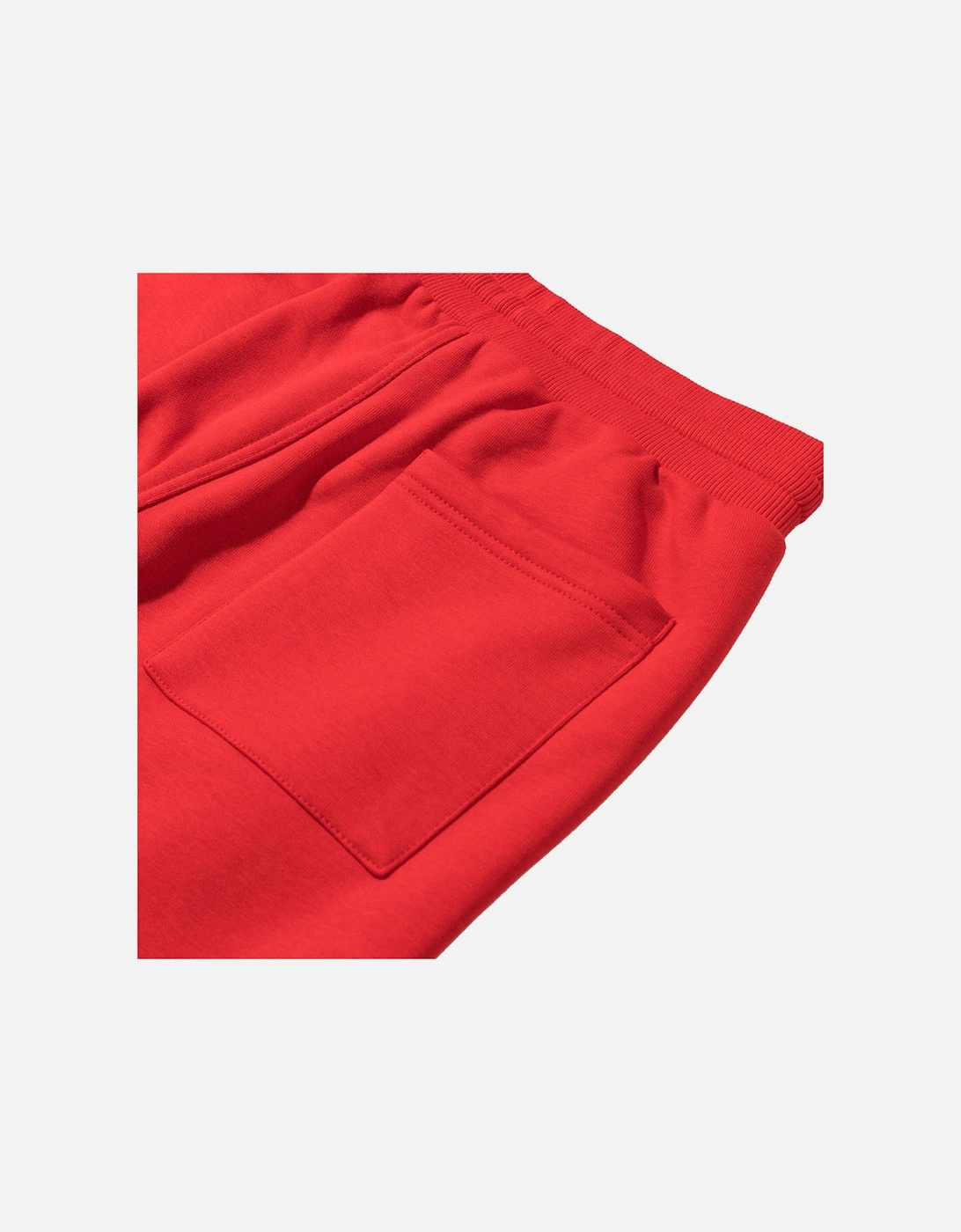 Boys Split Logo Sweatpants Red