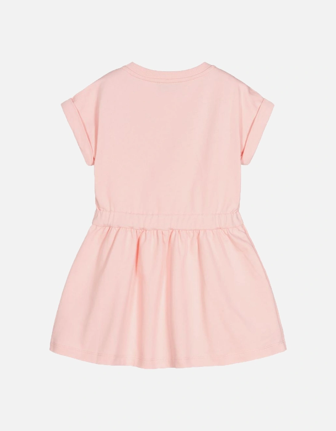 Girls Logo Dress Pink