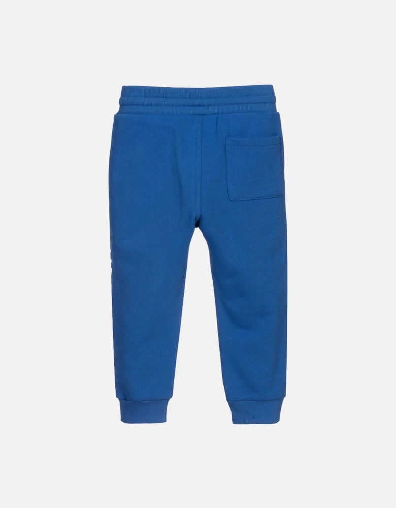 Boys Logo Print Joggers Blue