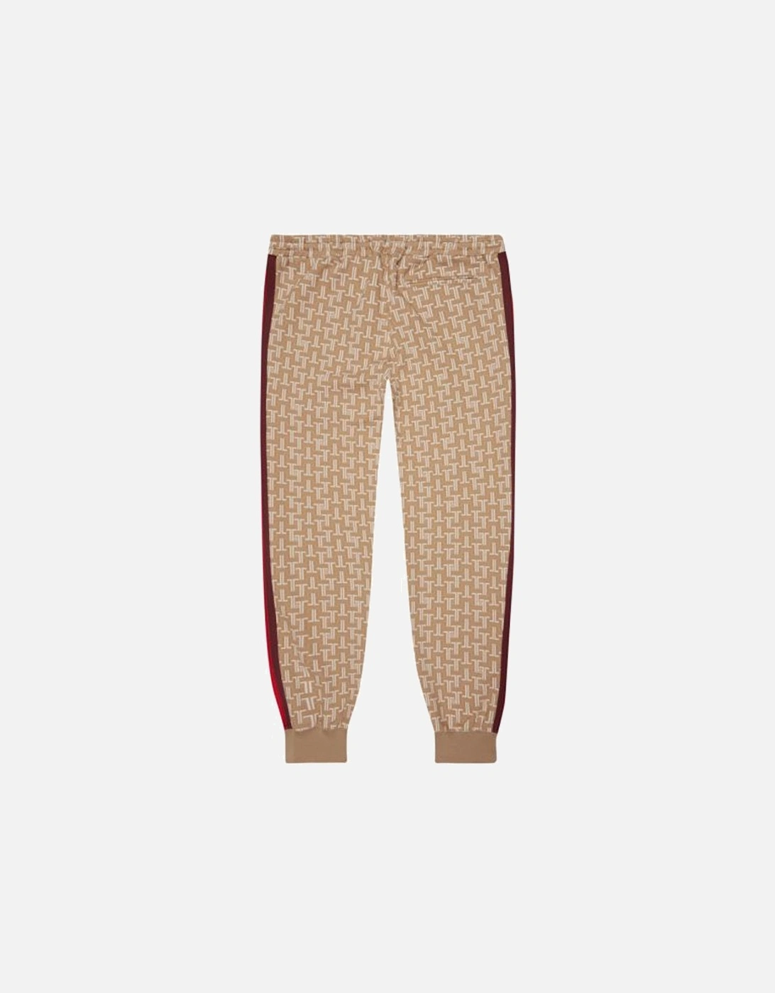 Men's Ribbed Tracksuit Pants Beige