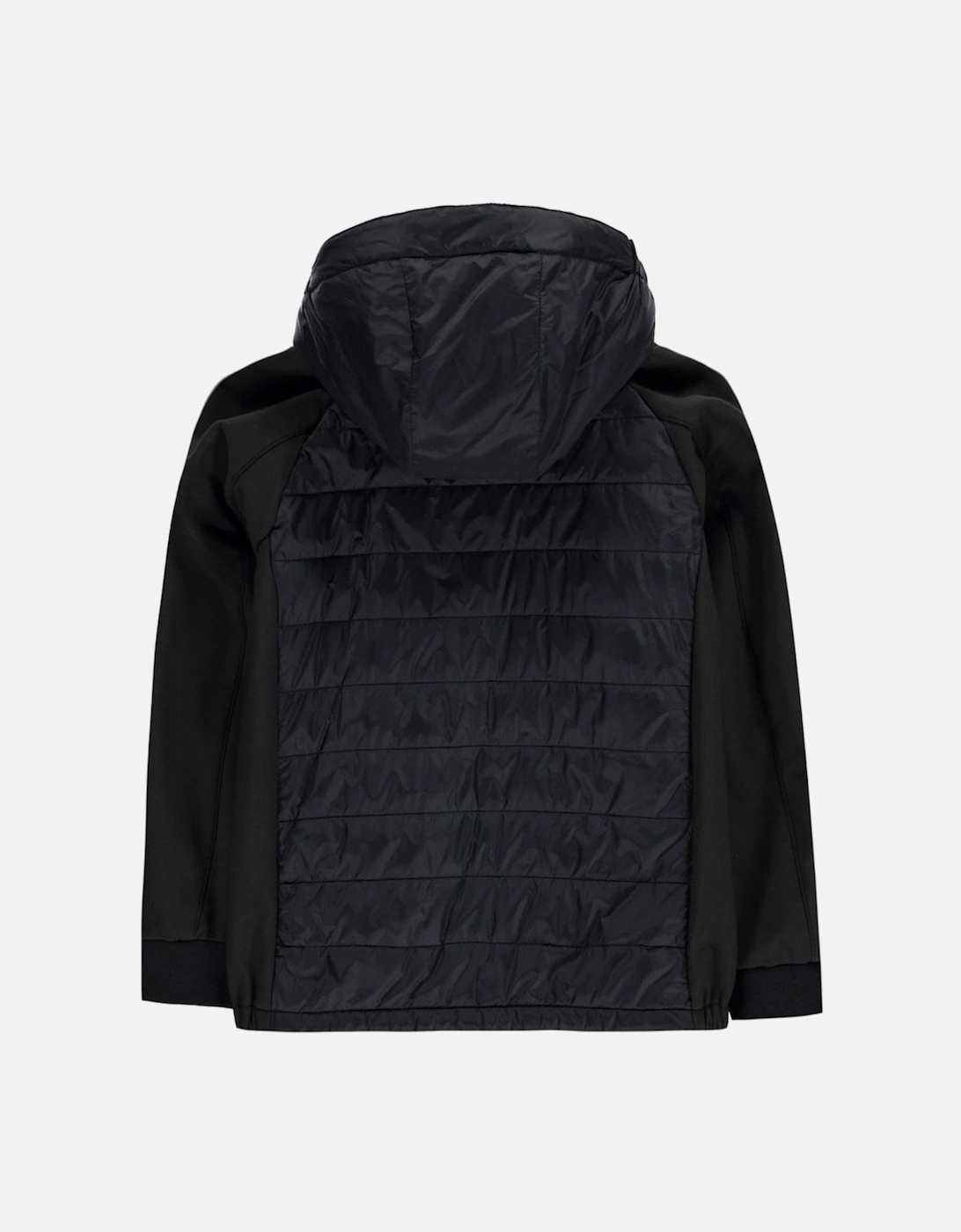 Boy's Shell Quilted Jacket Black