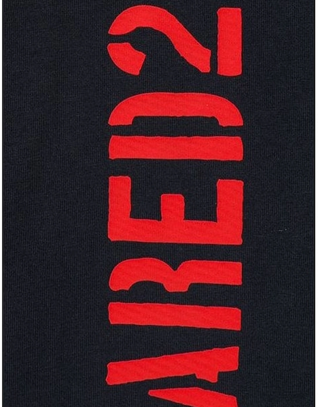 Boys Side Logo T-Shirt Navy