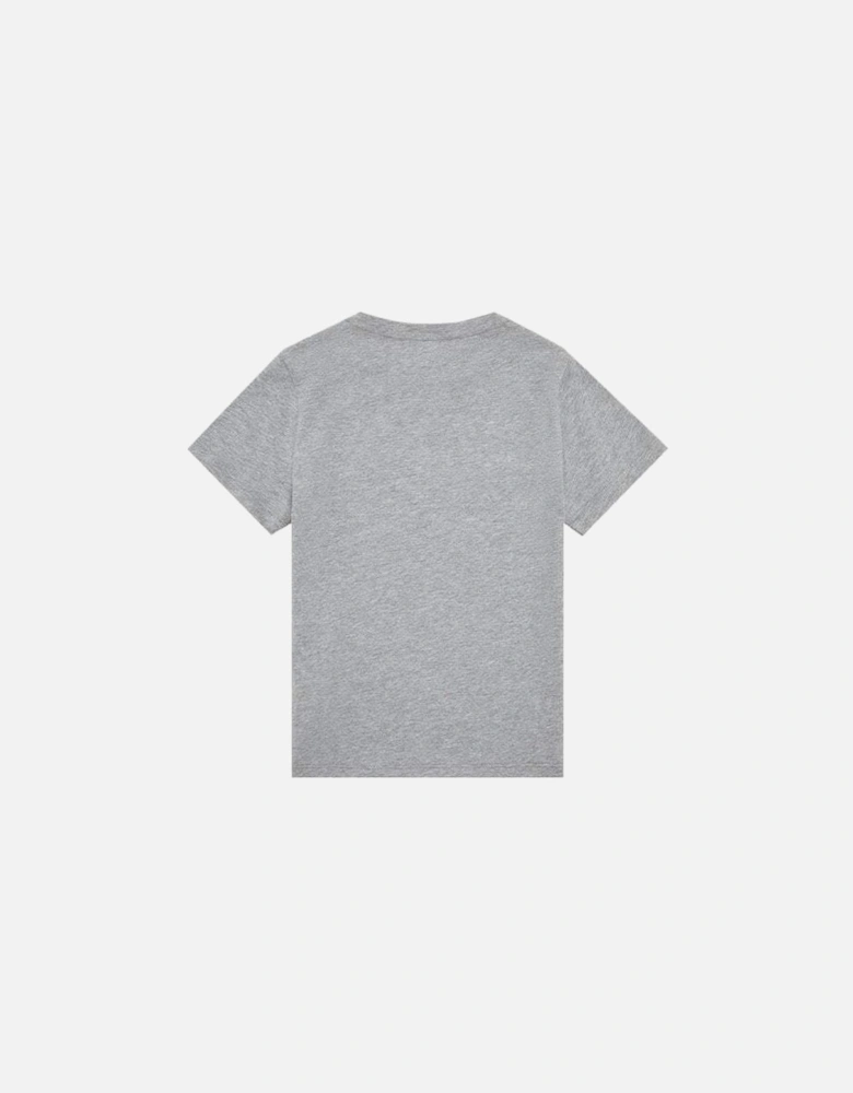 Boys Cotton T-Shirt Grey