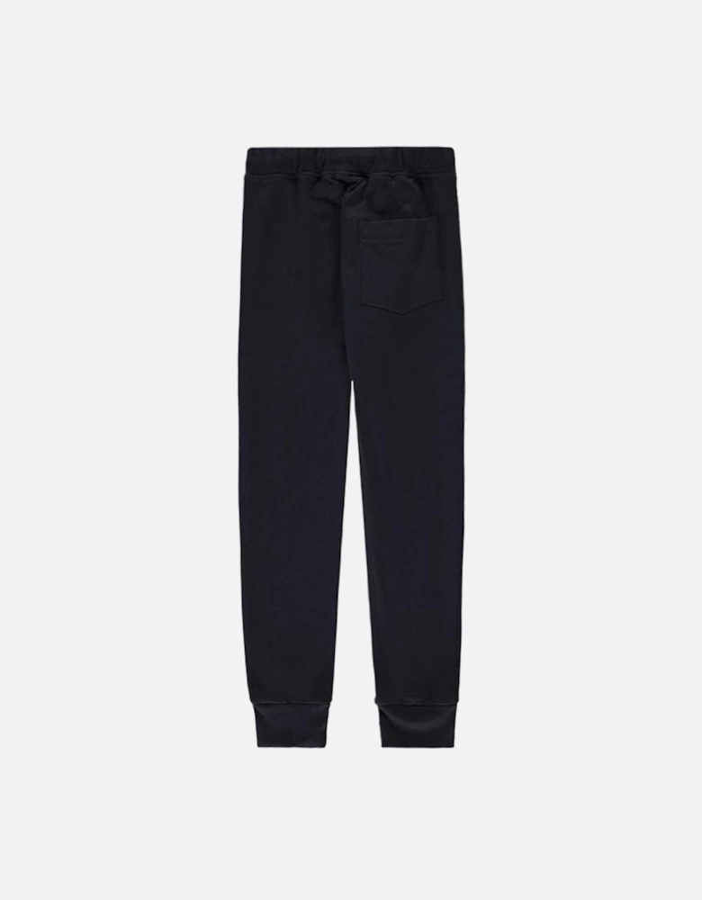 Boy's Logo Patch Joggers Navy