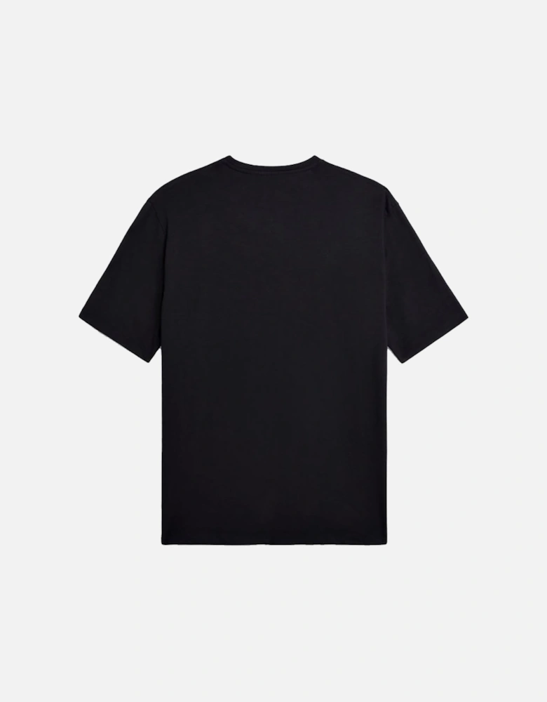 Men's T-Shirt Chest Pocket Black