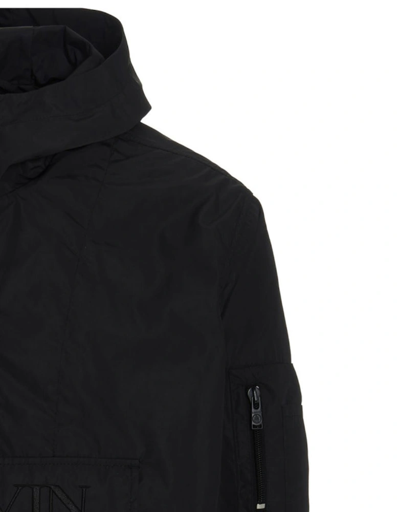 Mens Windbreaker Jacket Black