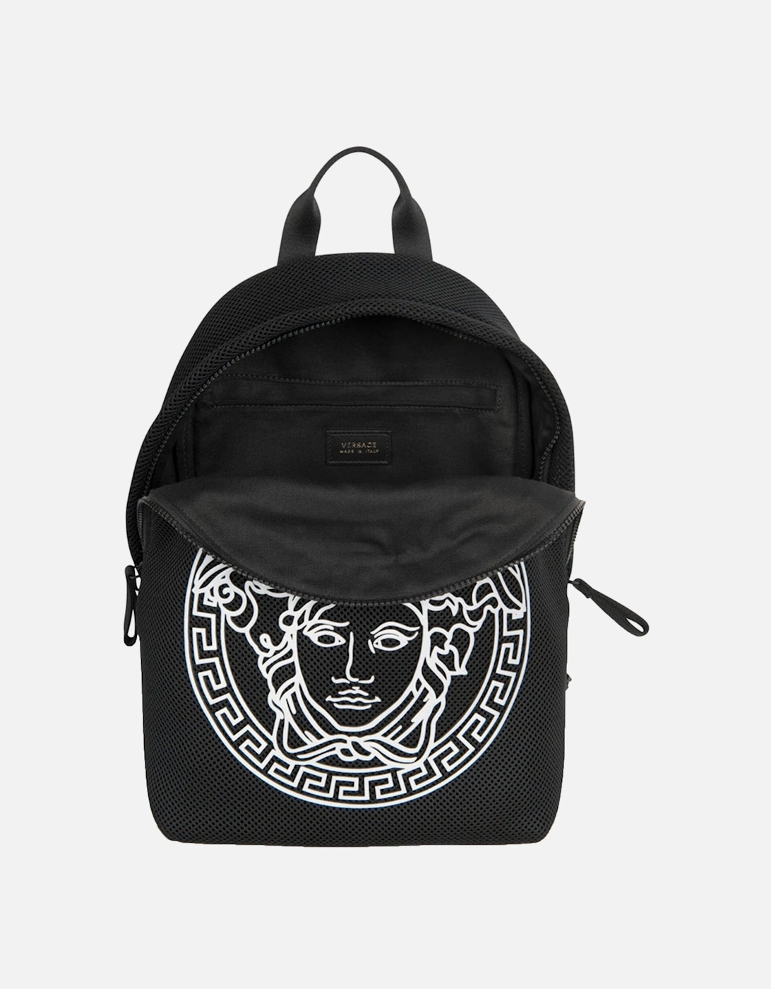 Boys Medusa Head Backpack Black