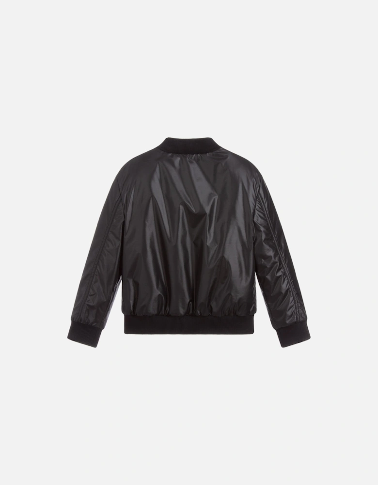 Young Boys Bomber Jacket Black