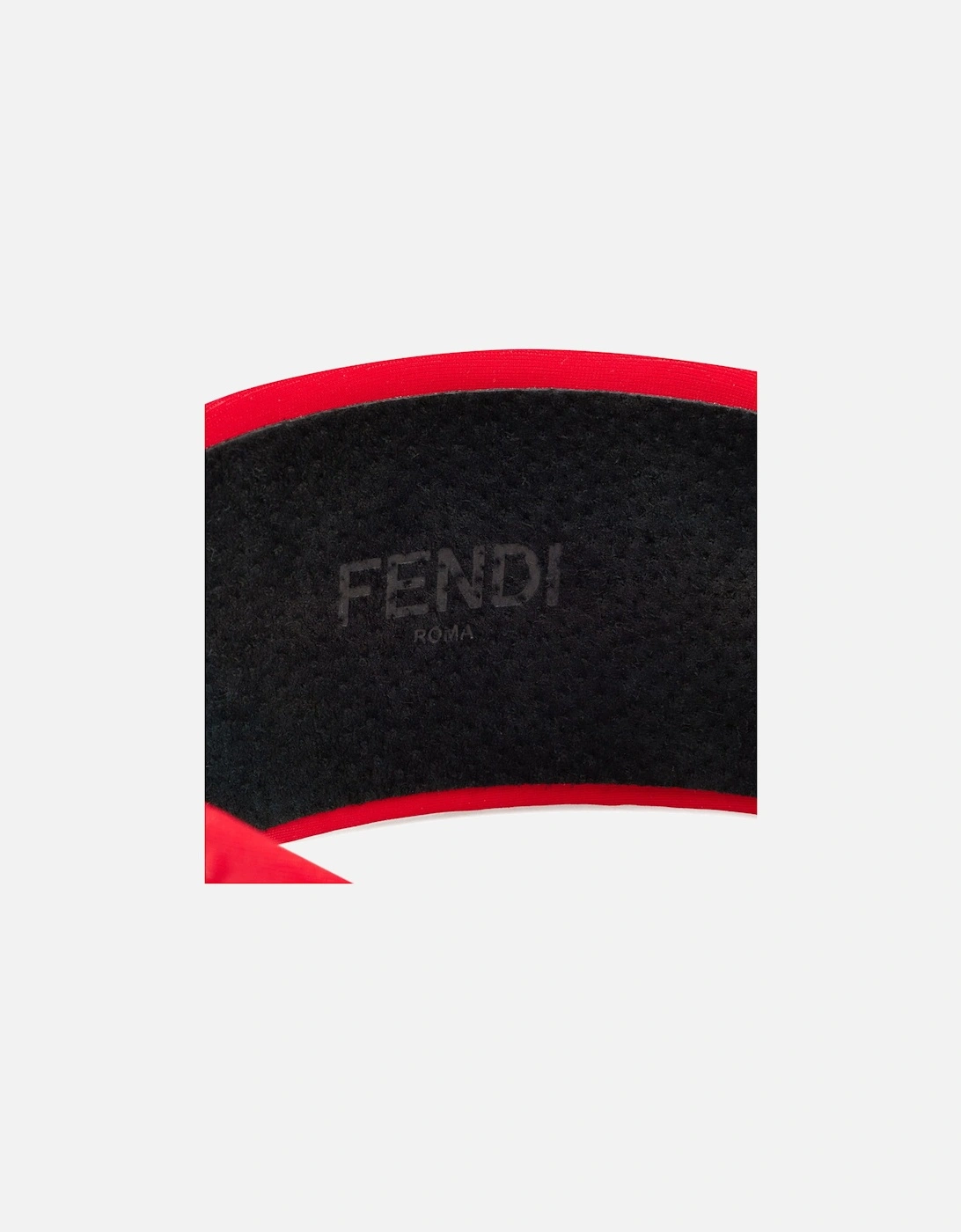 Girls FF Embossed Logo Headband Red