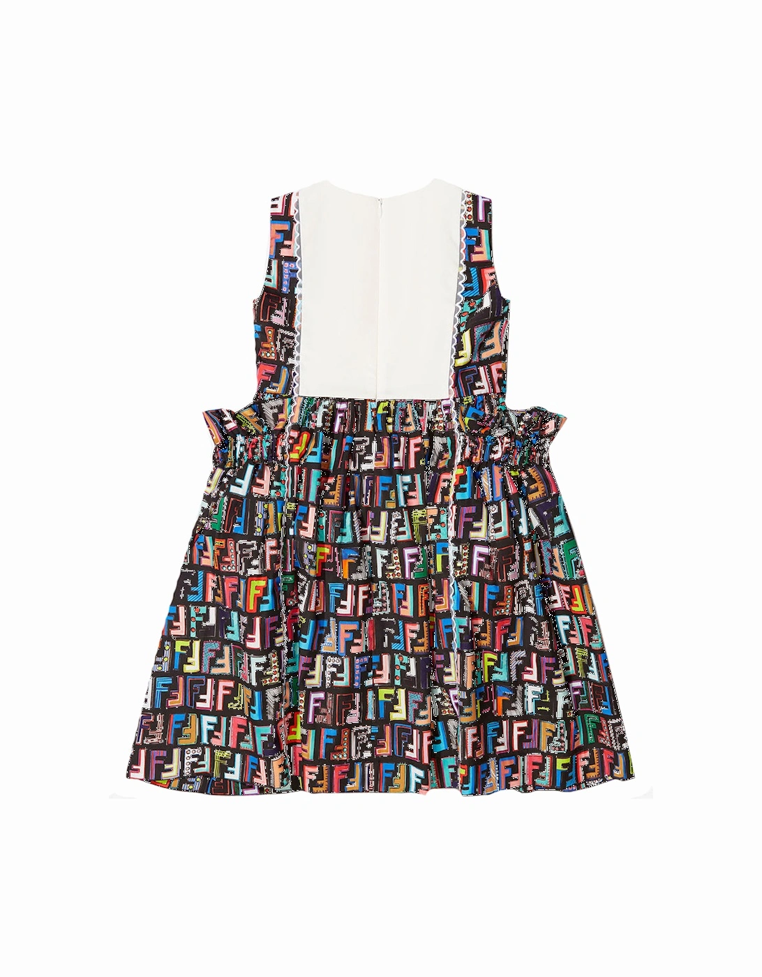 Girls FF Print Dress Multicolour