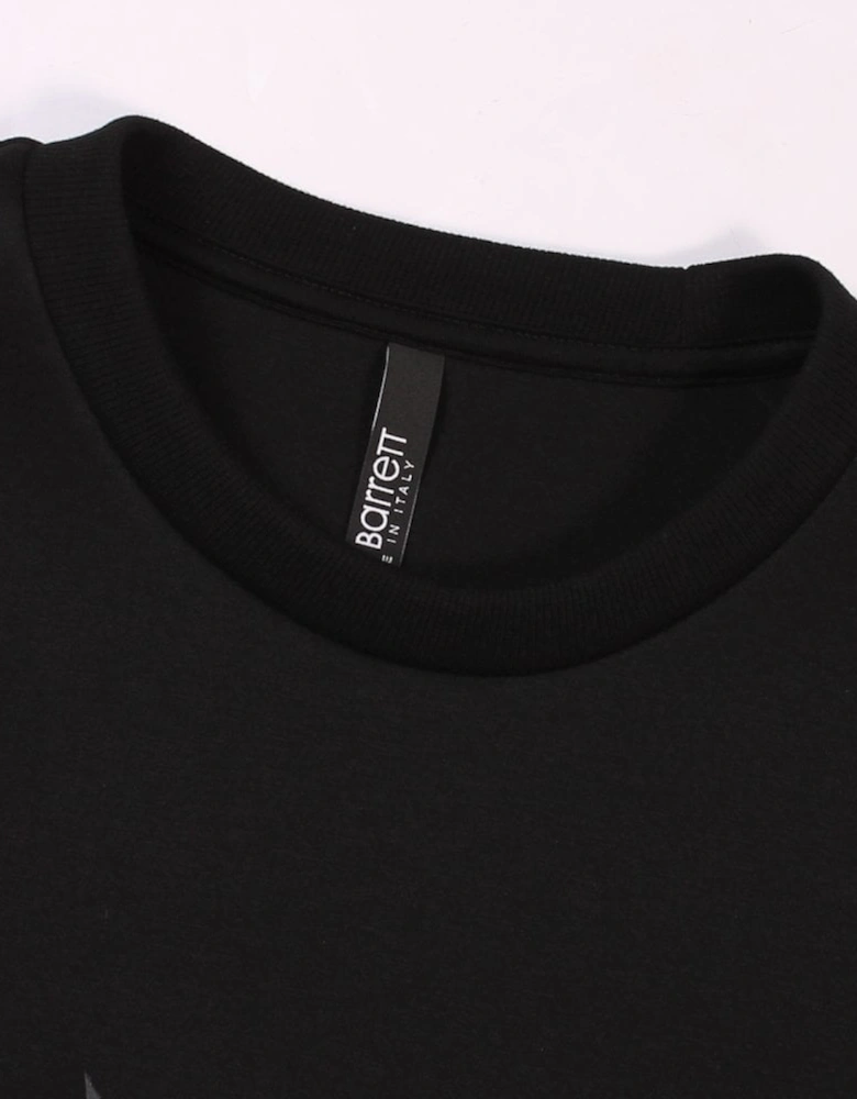 Men's Star Print Sweatshirt Black