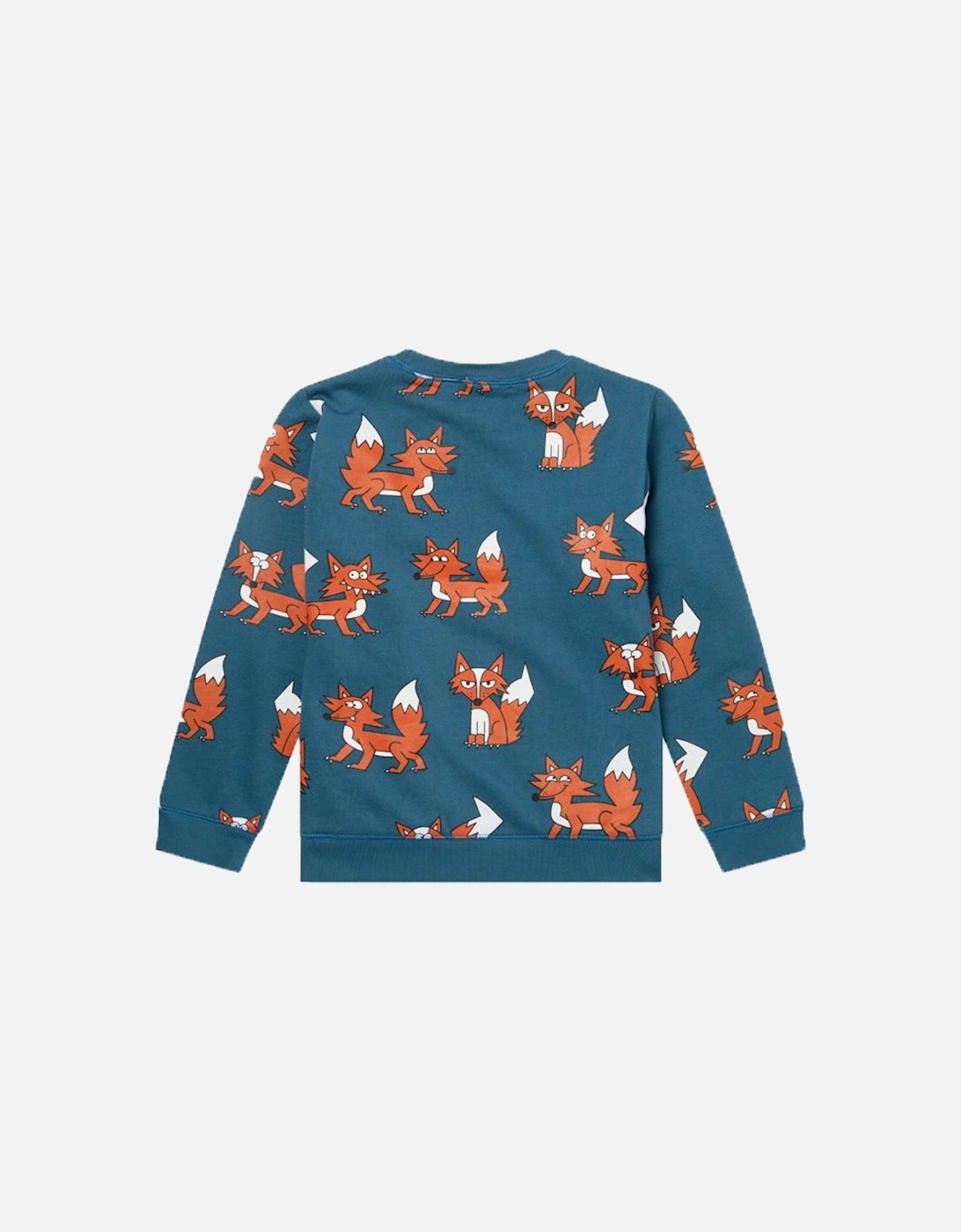 Stella McCarter Boys Fox Print Fleece Tracksuit Blue