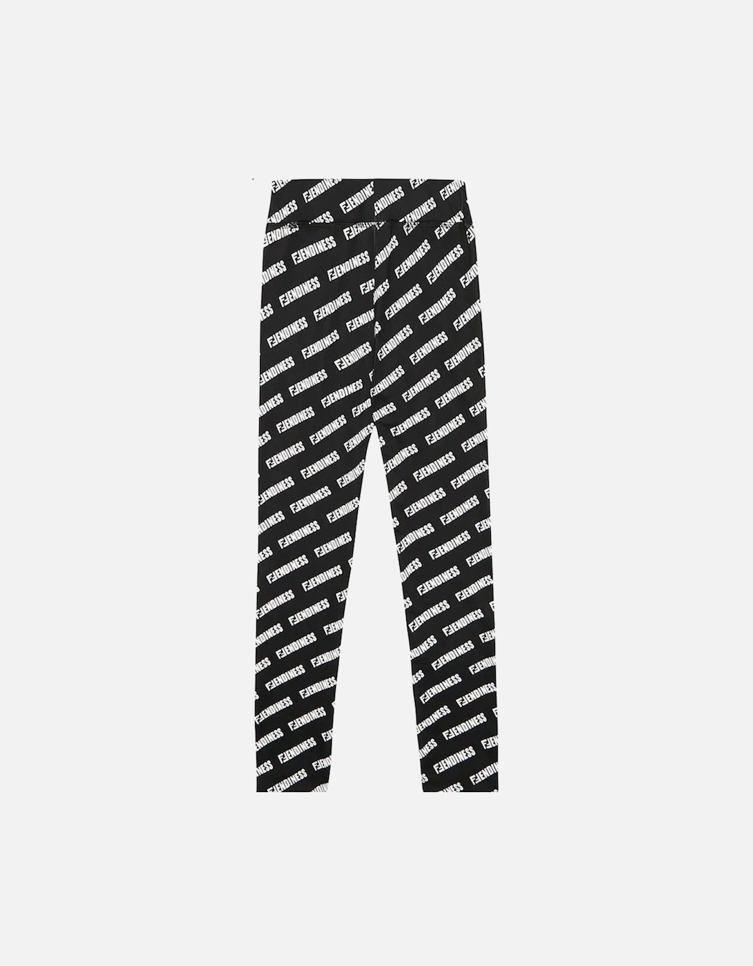 Girls Fendiness Logo Leggings Black