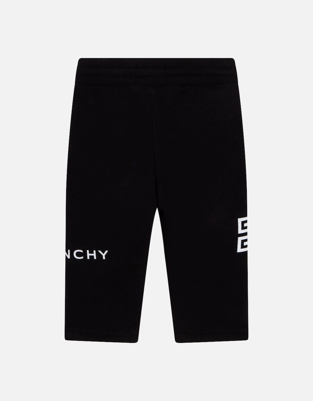 Unisex Multi Logo Joggers Black