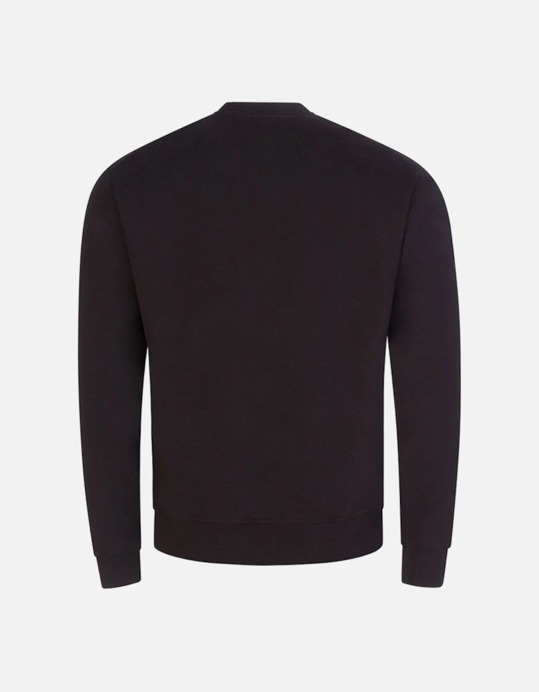 Mens D2 Outline Cool Sweater Black