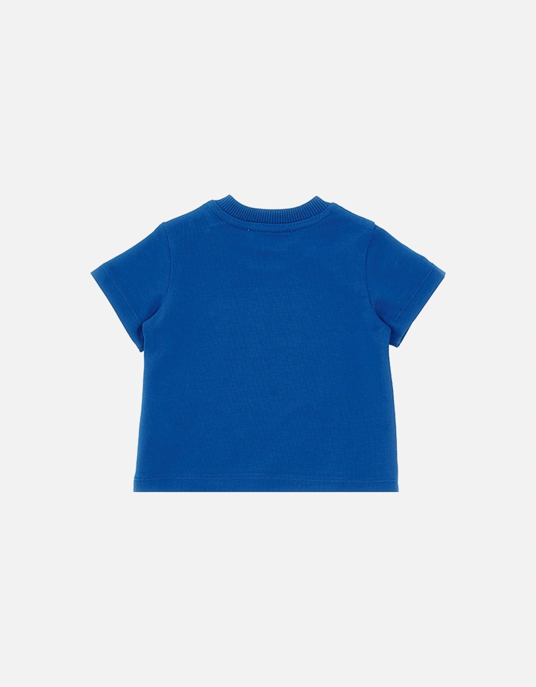 Baby Boys Football Print T-shirt Blue