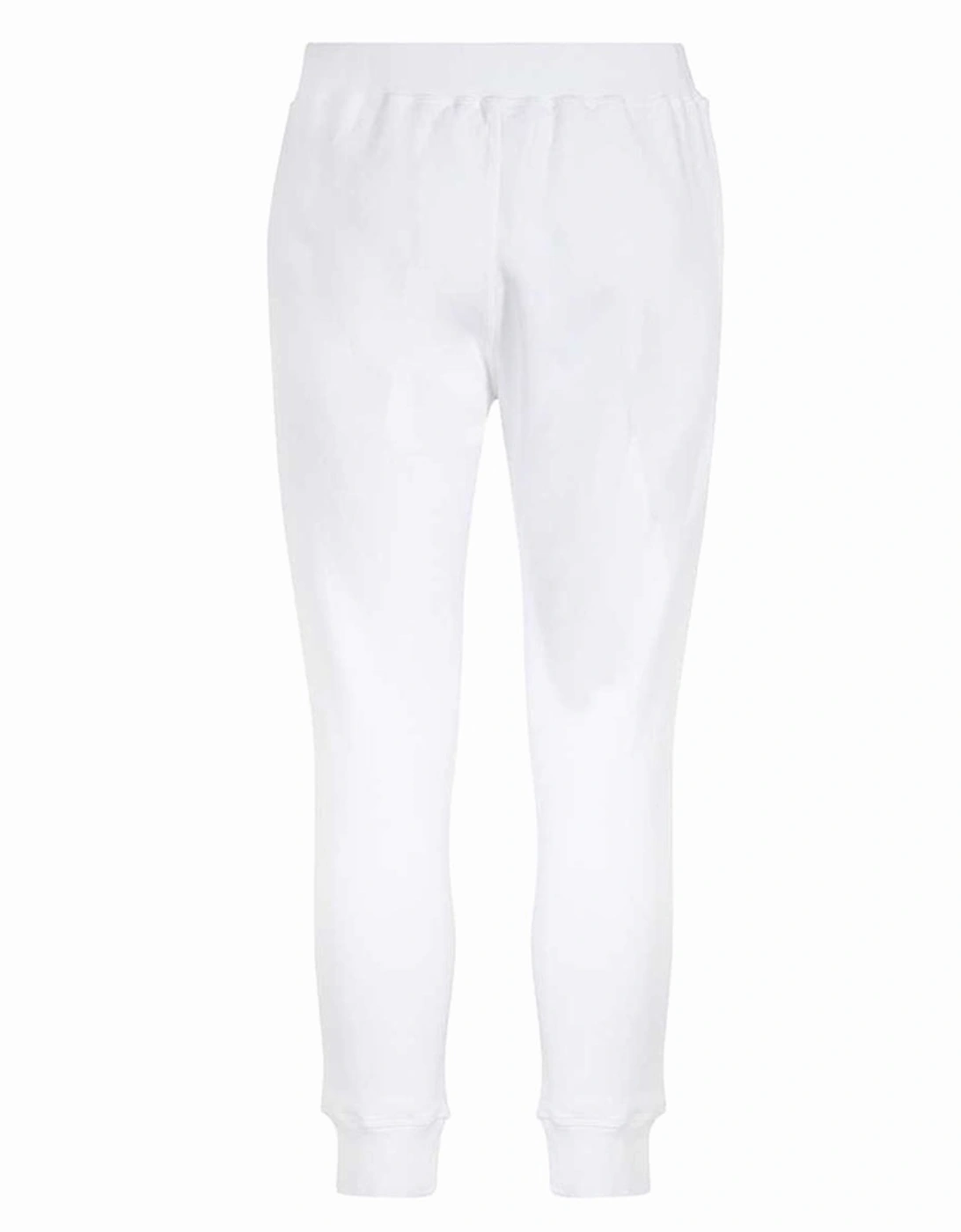 Mens Paint splash Joggers White