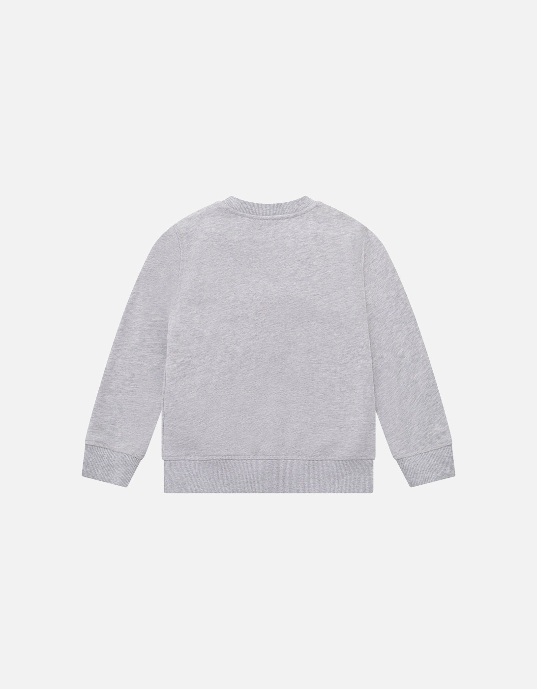 Girls Tiger Logo Sweater Grey