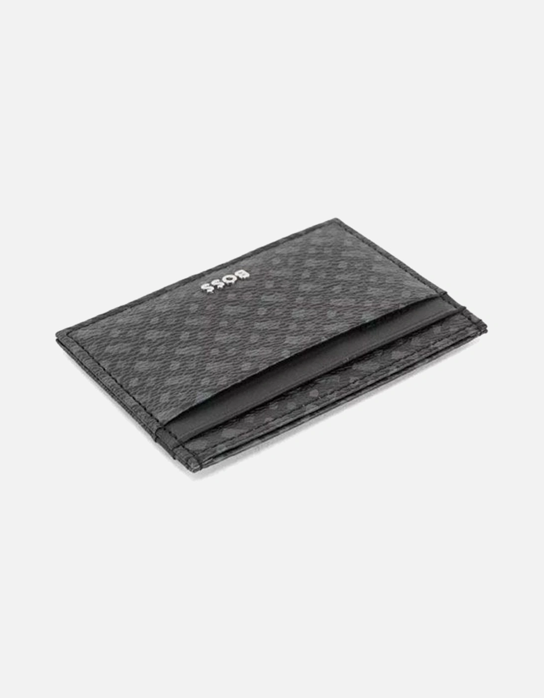 Mens Card Holder Print Black