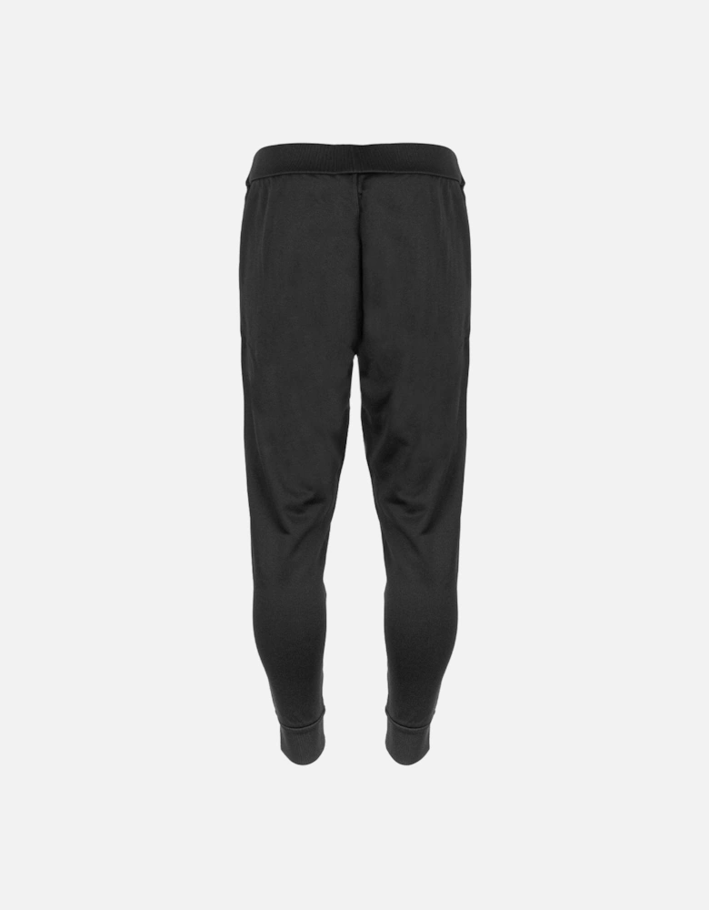 Men's Reflective Tape Logo Joggers Black