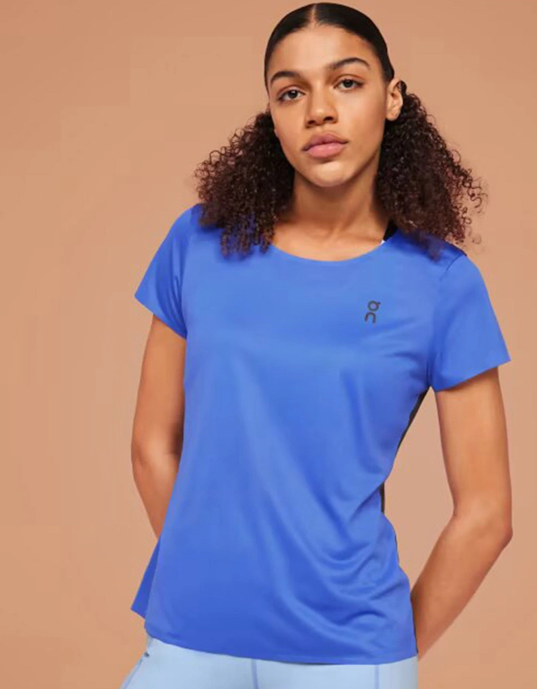 Running Womens Performance T-shirt Blue