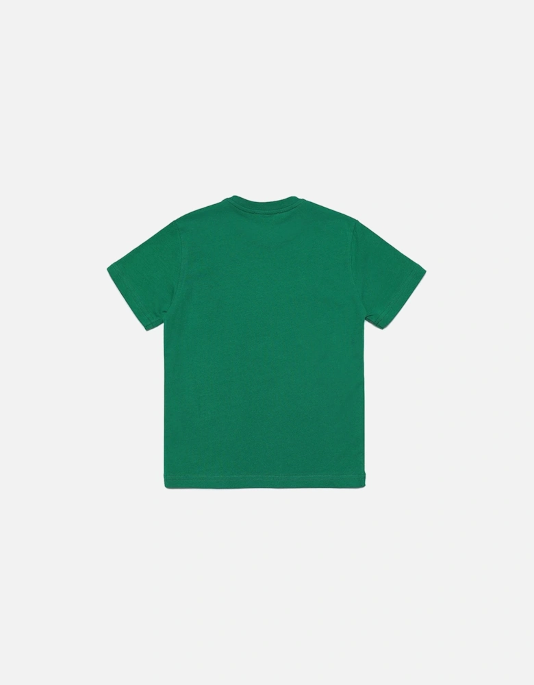 Boys Cotton T-shirt Green