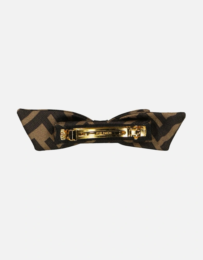 Girls Hairclip FF Brown