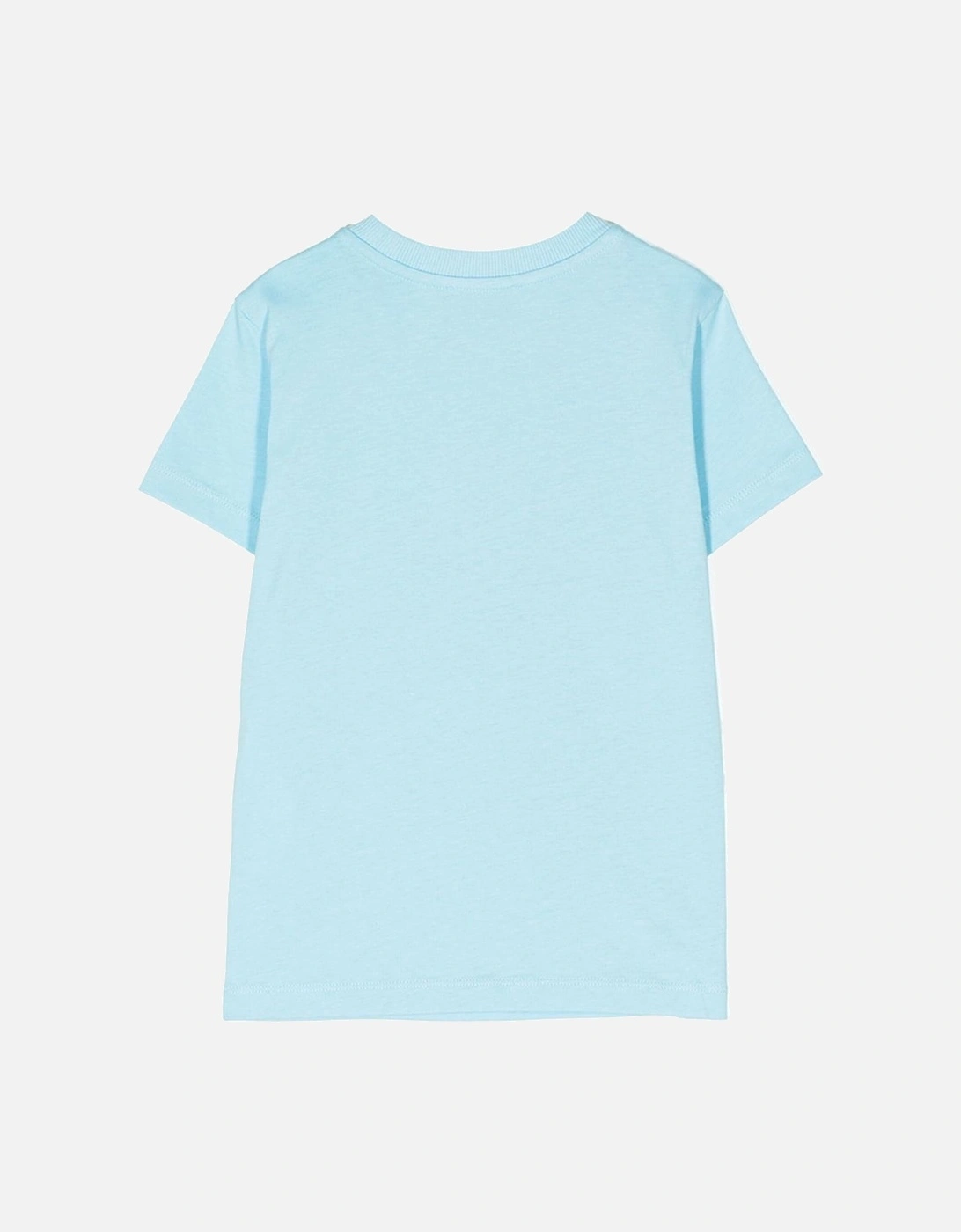 Boys Teddy Bear Rocket Print T-shirt Blue