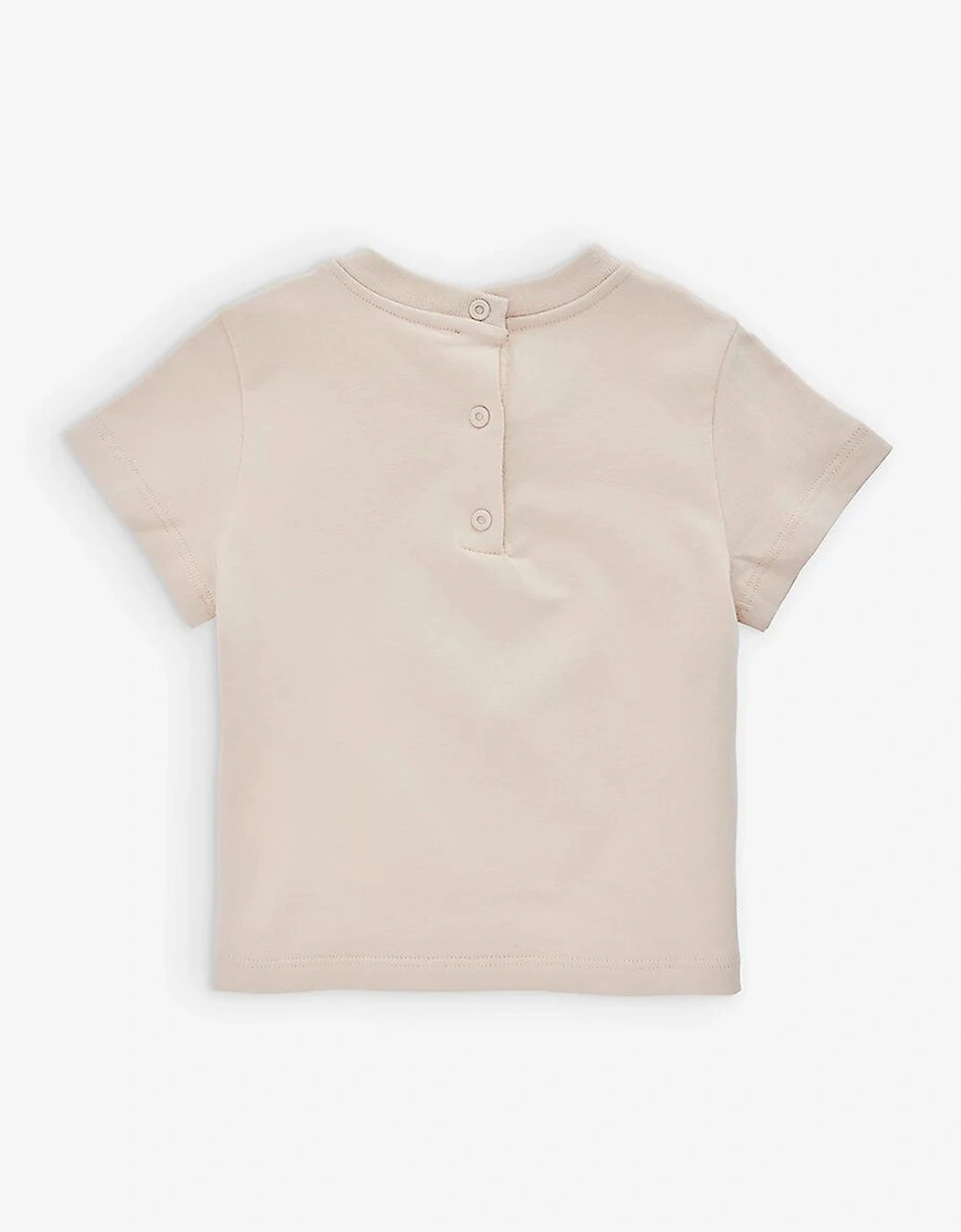 Baby Unisex T-Shirt Jersey Stretch Beige