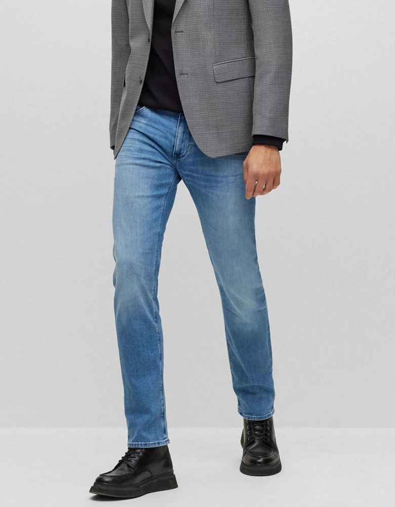 Mens Cashmere Jeans Blue