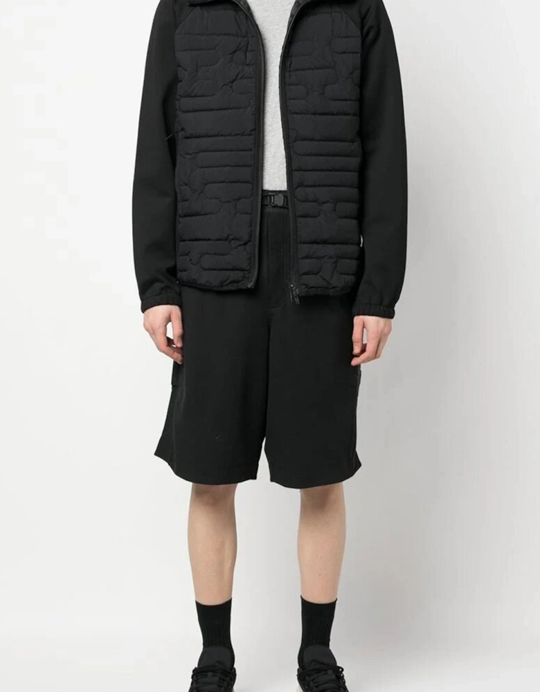 Y-3 Mens Drawstring Bermuda Shorts Black