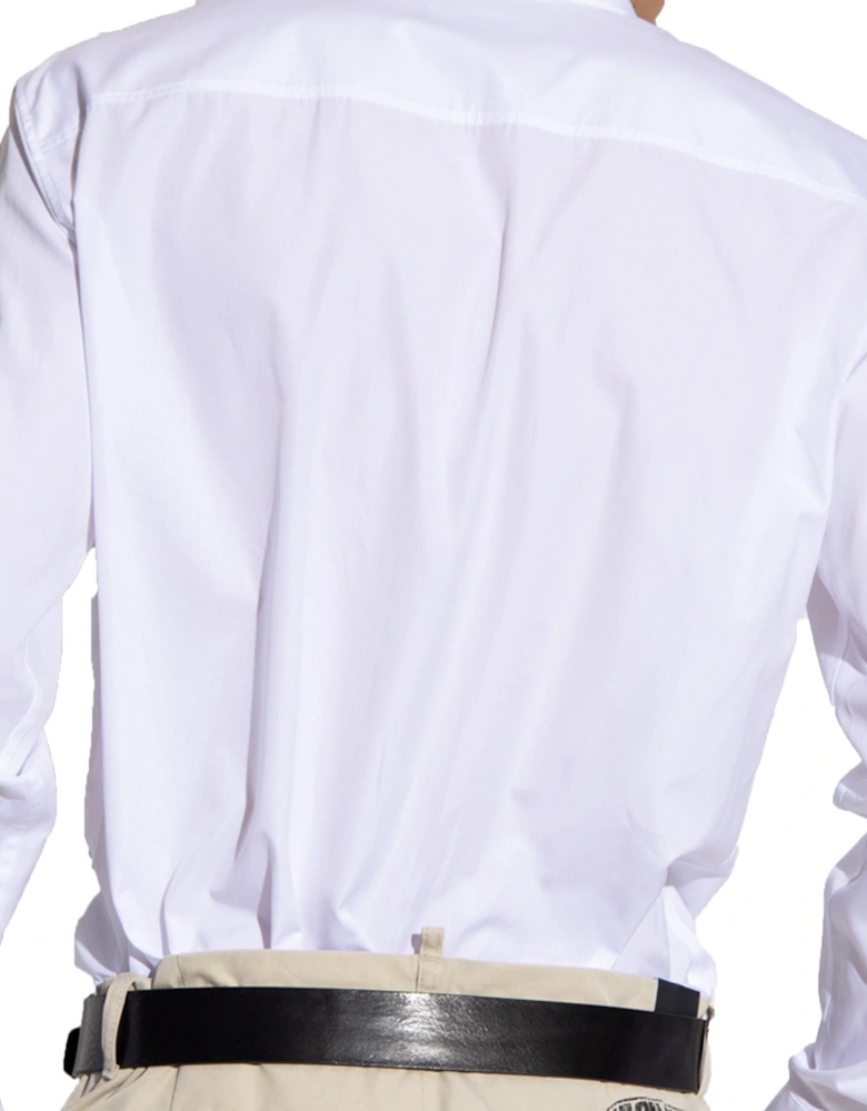 Mens Relaxed Dan Shirt White