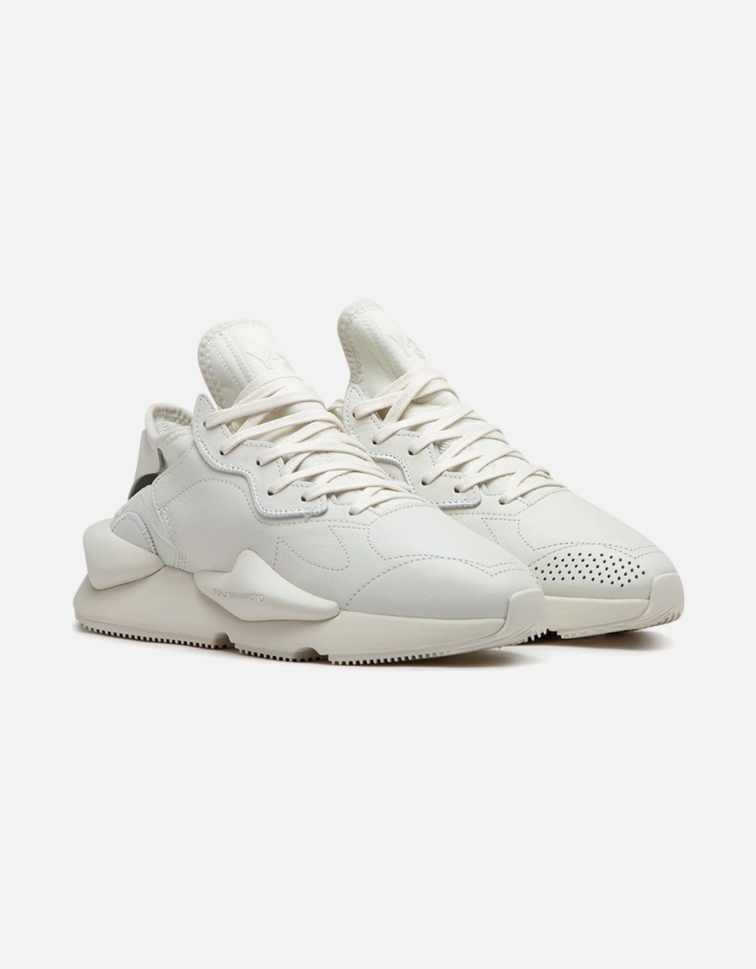 Y-3 Mens Kaiwa Sneakers White