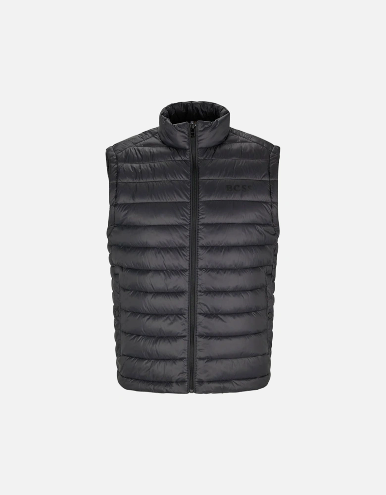 Mens Chest Icon Logo Gilet Navy