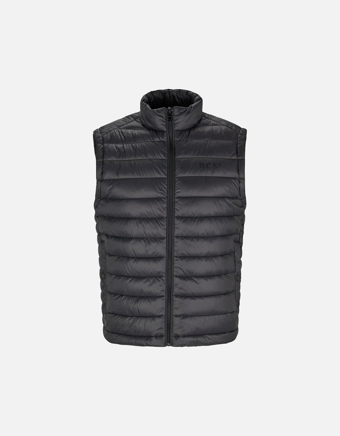 Mens Chest Icon Logo Gilet Navy, 4 of 3